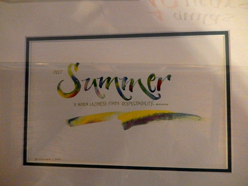 Colourful quote by CSO member Doris Wionzek