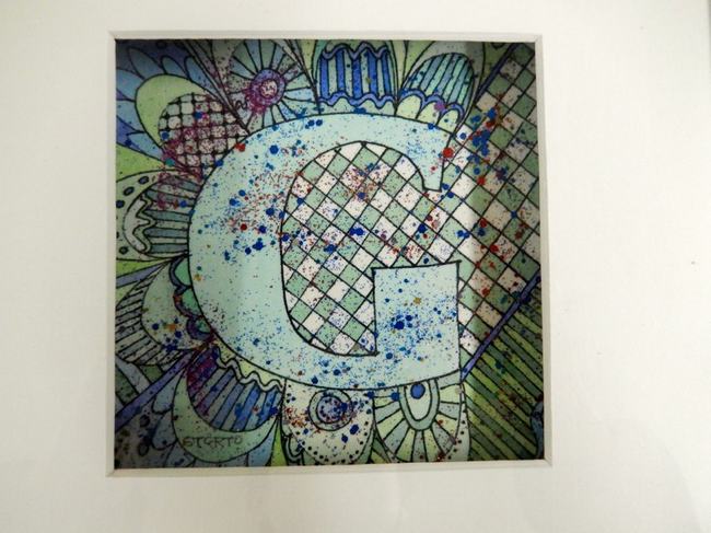 Illuminated Letter G