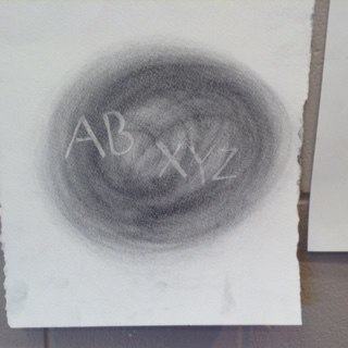 Displayed work at Amity Erwin Parks' workshop 'A sharp pencil and a keen eye'